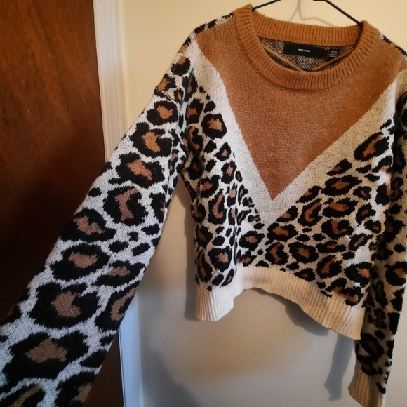 Vero Moda Leopard Print Sweater - Picture 5 of 10